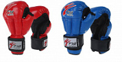 Перчатки для рукопашного боя Рэй Спорт FIGHT-1  8 oz С4sИХ8  иск.кожа хлопок