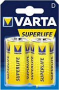 Батарейка Varta Superlife R20 BL2