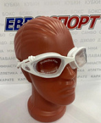 Очки KD50 белые с берушами, линзы тонированные, без покрытия