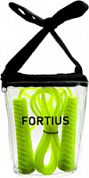 Скакалка 3 м Fortius Neon желтая в сумке